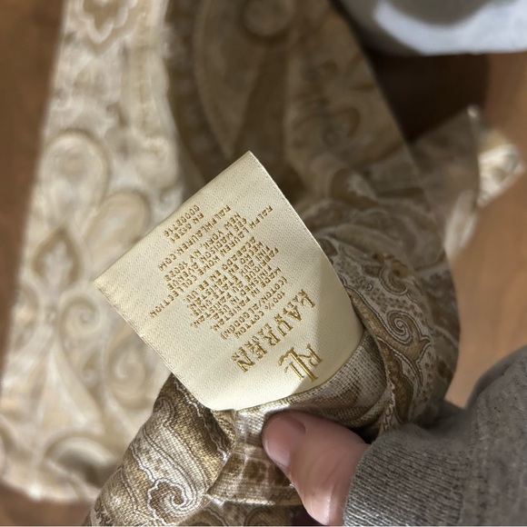 Ralph Lauren single pillow sham - Picture 2 of 2